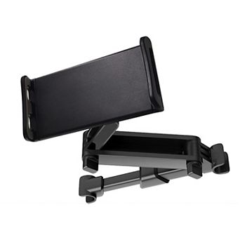 Car Headrest Tablet Mount, Backseat Seat Universal Cell Phone Holder 360 Swivel Rotating