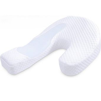 Side Sleeper Pillows for Adults, Memory Foam U Shaped Pillows for Neck Pain Relief