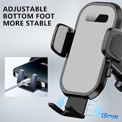Car Phone Holder Phone Mount for Car Windshield Dashboard Air Vent Universal Hands