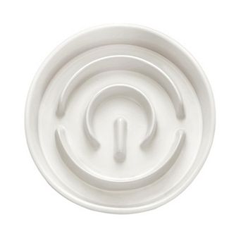 Ceramic Slow Feeder Dog Bowls, 2.0 cup Slow Feeder for Medium and Large Dogs 30oz