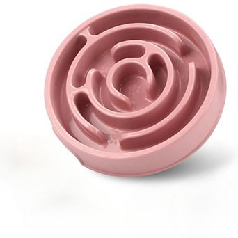 Slow Feeder Dog Bowls, Puzzle Dog Bowl with Anti-Slip, Slow Feeder & Non-Slip Design