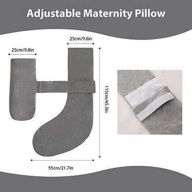 Pregnancy Pillow Maternity Pillow for Side Sleeping Soft Pregnancy Body Pillow