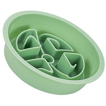 Slow Feeder Dog Bowls for Large Breeds Fits Raised Feeding Station, Puzzle Dog Food Bowls