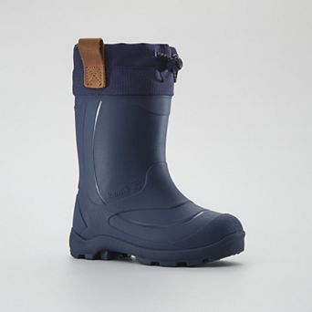 Kamik TundraJR Girls Winter Boots Pull-On Waterproof Insulated Boots