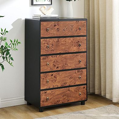 Modern Elegance 5-Drawer Chest