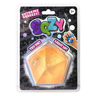 Sunny Days Entertainment SQZY Light Up Gel Decahedron - Style May Vary