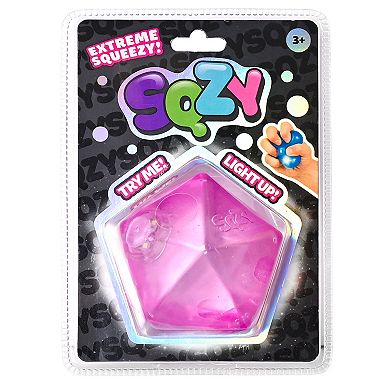 Sunny Days Entertainment SQZY Light Up Gel Decahedron - Style May Vary