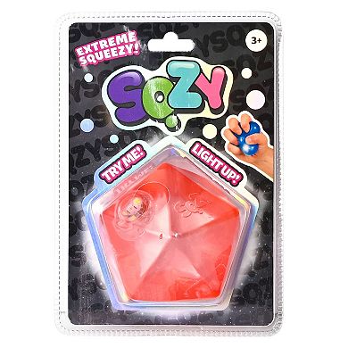 Sunny Days Entertainment SQZY Light Up Gel Decahedron - Style May Vary