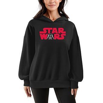 Women's Star Wars Darth Vader Oversized Fleece Hoodie Sweatshirt