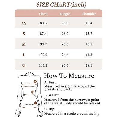 Women's Zipper Robe Front Open Knit Short Bathrobe Collarless House Coat with Pockets Soft Nightgown