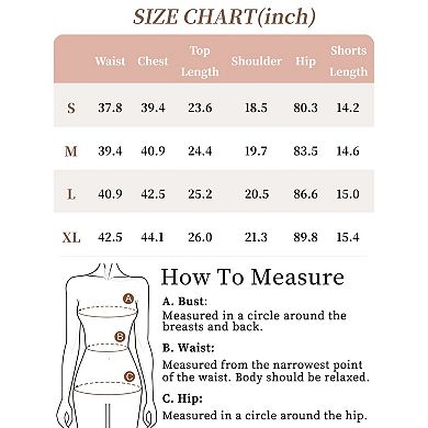 Women's Solid Pajama Set Short Sleeves Cute Soft Comfy Highly Elastic Button Up Top and Shorts 2 Pcs