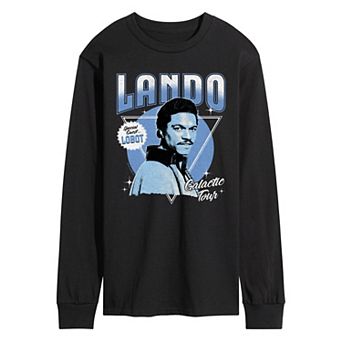 Men's Star Wars Lando Galactic Tour Long Sleeve Graphic Tee