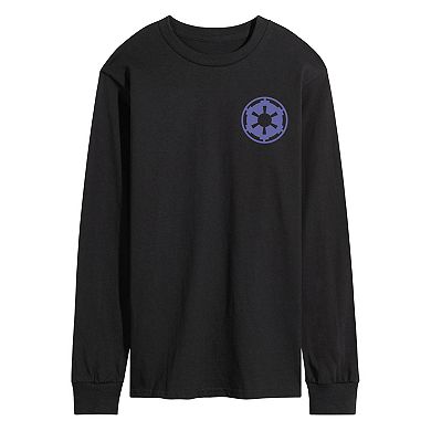 Men's Star Wars Empire Collage Long Sleeve Graphic Tee