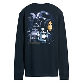 Men's Star Wars Empire Collage Long Sleeve Graphic Tee
