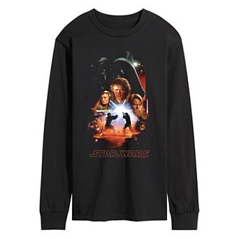Men's Star Wars Revenge Of The Sith Long Sleeve Graphic Tee