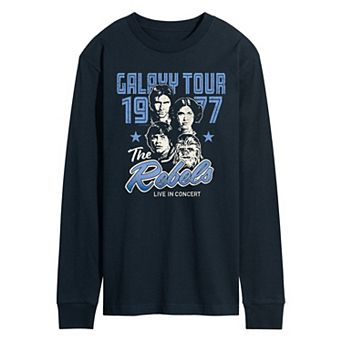 Men's Star Wars The Rebels Galaxy Tour 1977 Long Sleeve Graphic Tee
