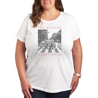 Plus Size The Beatles Abbey Road Graphic Tee