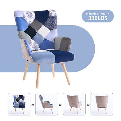 Unikome Patchwork Accent Chair