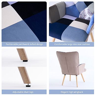 Unikome Patchwork Accent Chair