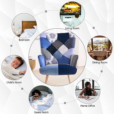 Unikome Patchwork Accent Chair