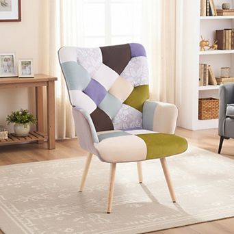 Unikome Patchwork Accent Chair