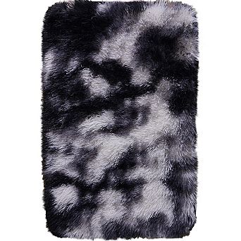 Cozy Shag Area Rug with Non-Slip Base, Soft Plush Carpet for Home Decor
