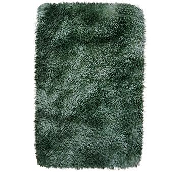 Cozy Shag Area Rug with Non-Slip Base, Soft Plush Carpet for Home Decor