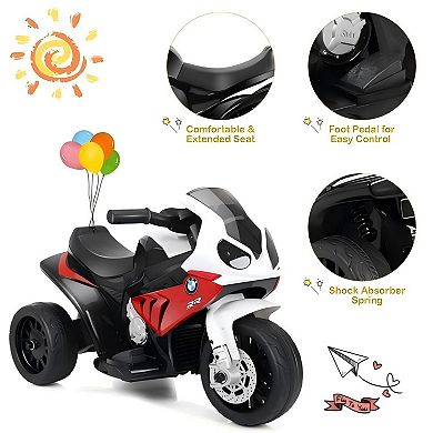 Kids 3 Wheel Ride On Motorcycle with Music and Headlights