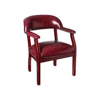 Vinyl Captain’S Arm Chair