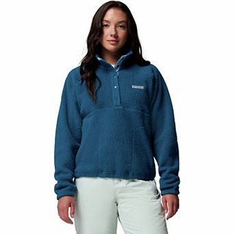 Women's Columbia Jasper Ridge Pebbled Fleece Half Snap Pullover