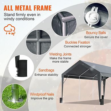 Upgraded Heavy-Duty Uv Resistant Canopy