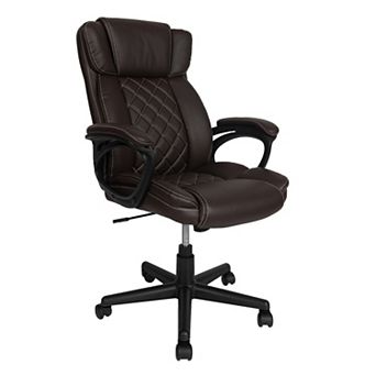 GOODSILO Ergonomic Executive High Back Office Chair with Adjustable Height and Lumbar Support