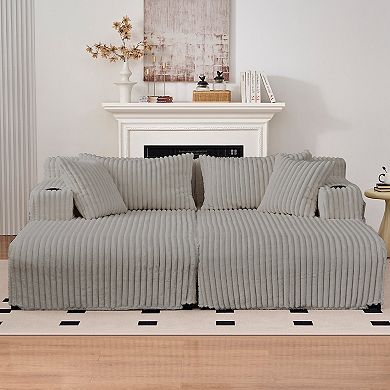 Oversized Loveseat Sectional Sofa