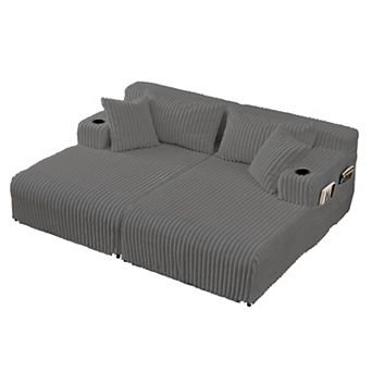Oversized Loveseat Sectional Sofa