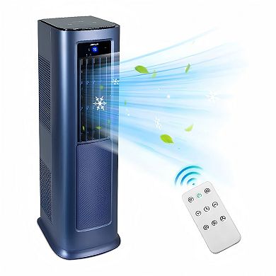 Portable Air Conditioner Cools 7,00 Sq. Ft. with Heater and Dehumidifier, with Remote Control