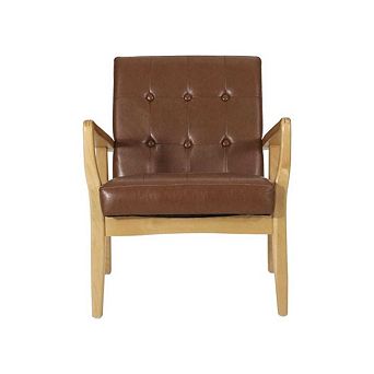 Cognac Callahan Club Chair