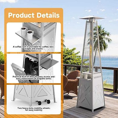 Triple Protection System Propane Patio Heater