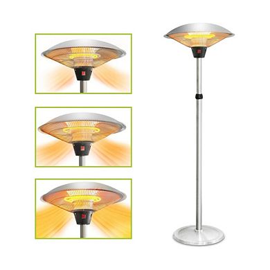 Patio Electric Heater With Adjustable Height