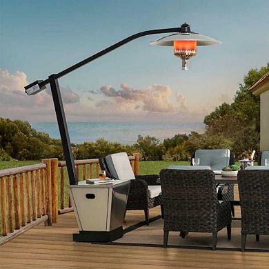 Patio Heater With Side Table Design