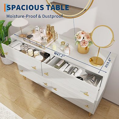 IDEALHOUSE 6-Drawer Dresser