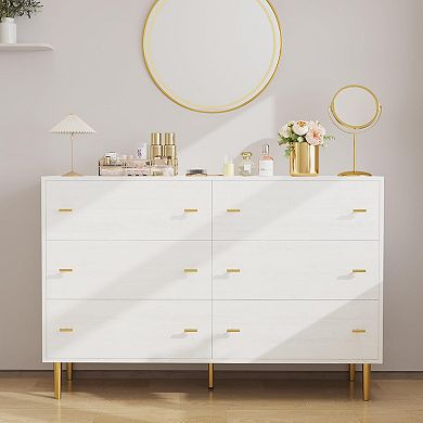 IDEALHOUSE 6-Drawer Dresser