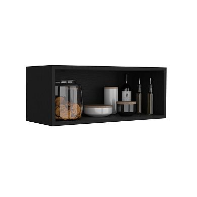 Wally 30" Wide X 12"H Open Wall Cabinet, Wall Shelf, Storage Cabinet, Cube Shelf Bedroom.