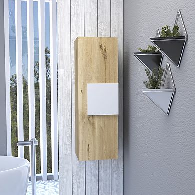 Vanguard Medicine Cabinet, Three Shelves, Single Door Cabinet