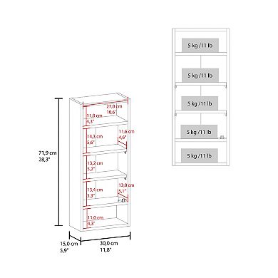 Uros Wall-Mounted Mirror Medicine Cabinet With One Door And Interior Storage Shelves