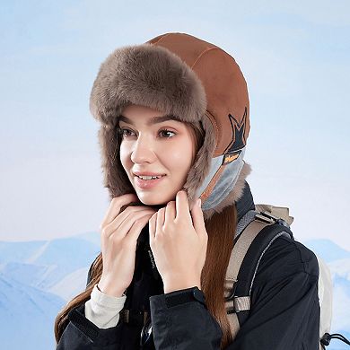 Insulated Winter Trapper Hat with Soft Lining and Adjustable Buckle Strap