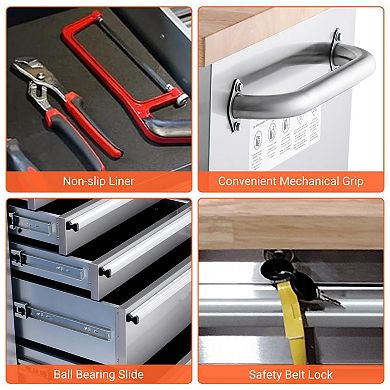 IDEALHOUSE Rolling Tool Cabinet