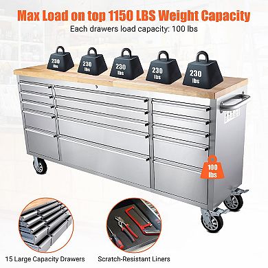 IDEALHOUSE Rolling Tool Cabinet