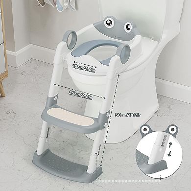 IDEALHOUSE Toddler Toilet Seat & Ladder