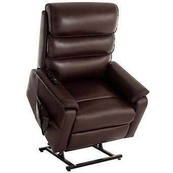 Dual Motor Power Lift Recliner Chair with Power Remote Heat Massage and Heavy Duty Motion Mechanism