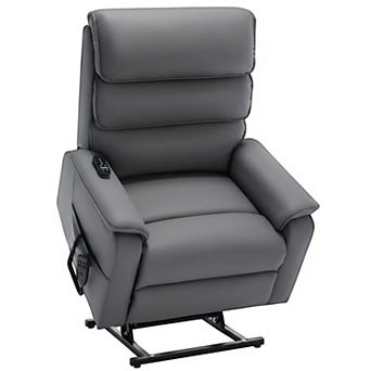 Dual Motor Power Lift Recliner Chair with Power Remote Heat Massage and Heavy Duty Motion Mechanism